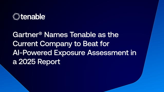 Maxamus5's tweet photo. Tenable Named as the current Company to Beat in a 2025 Gartner® report on AI-Powered Exposure Assessment. By leveraging #AI to unify asset data and analyze attack paths, we’re enabling organizations to master proactive defense and focus on preventing... https://t.co/zfUKW81SC2 https://t.co/BpVeBWPmvC