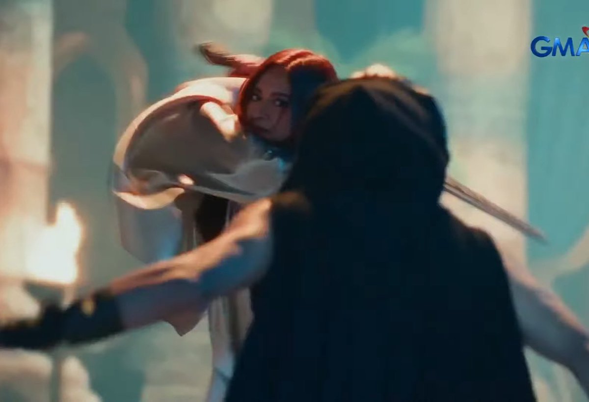 Capcappxxz's tweet photo. One thing about armea is that her skill in sword fighting is so satisfying to watch ๐ฅ
#SanggrePagsamo https://t.co/n8jSJLj2Hn