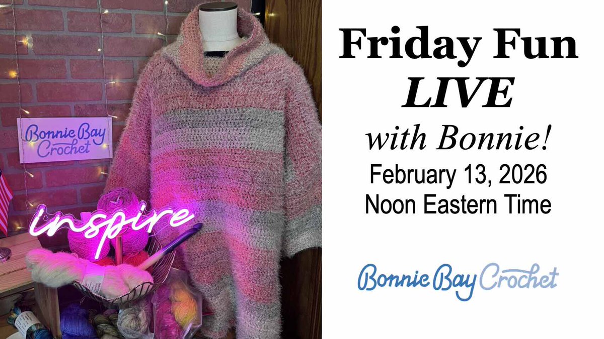 Please join me for Friday Fun LIVE on my YouTube channel! I'll be going live at Noon Eastern Time today! youtube.com/live/5N-fJhot1…