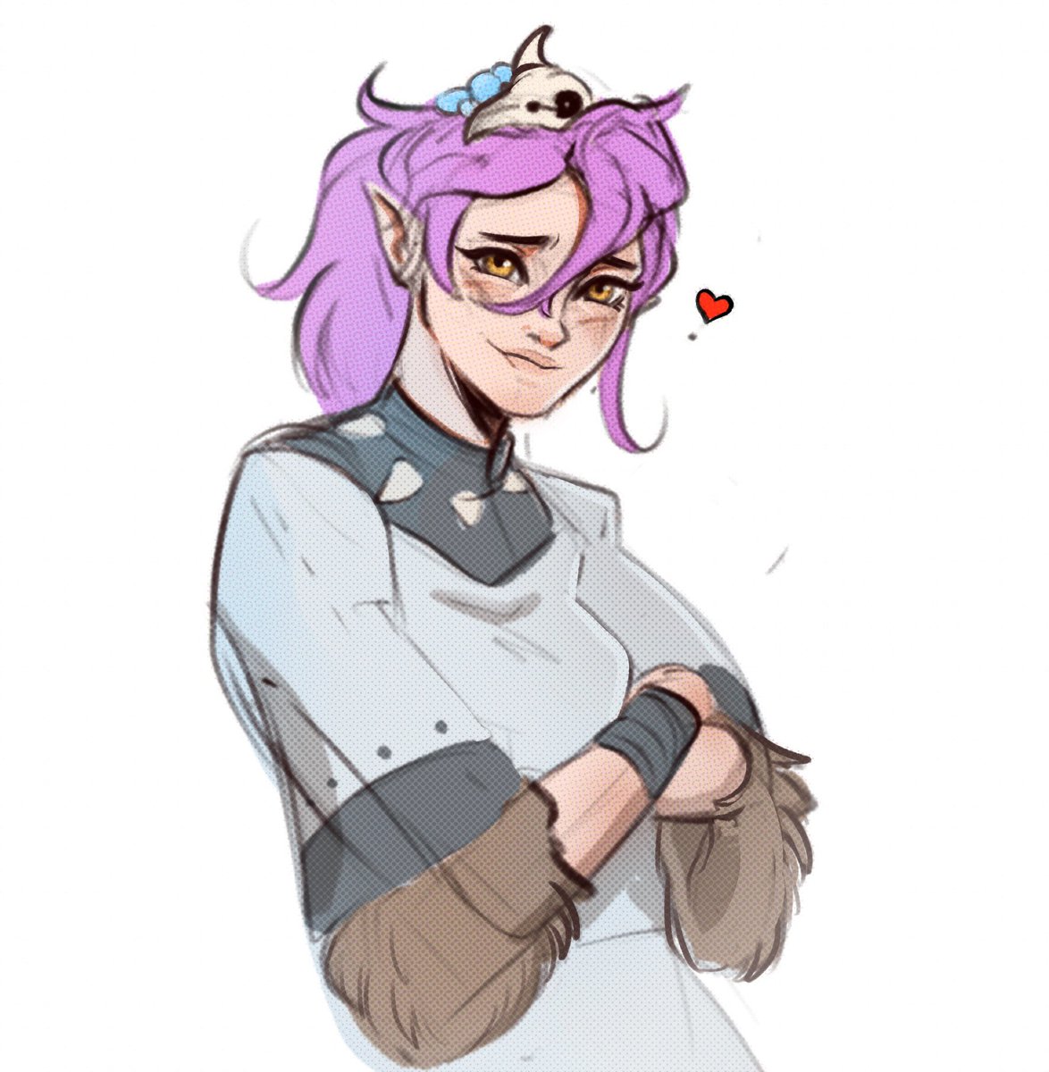 Sleepy_art0's tweet photo. Little sketch of Amity! Something silly and quick because I’ve got a lot of work to do and can’t draw much outside of commissions. Still, I’m super happy about the new announcement, despite the controversy.

Thank you, @DanaTerrace !

See you all Monday~ https://t.co/ehSm6Sv9qP