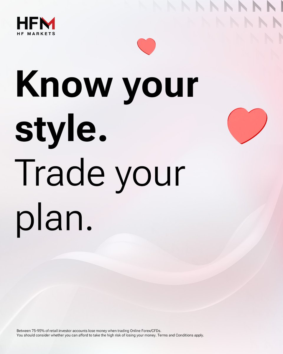 hfmkenya's tweet photo. This Valentine’s, we’re speaking fluent market. 💌📈
Are you all about quality time on the charts?
Or is risk management your true love language?
Every trader has a style  the key is knowing yours and sticking to your plan.
Love smart. Trade disciplined. 💛
#ValentinesWithHFM #HFMKenya