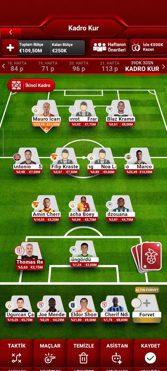 #sosyallig yeni haftanın kadrosu 👇