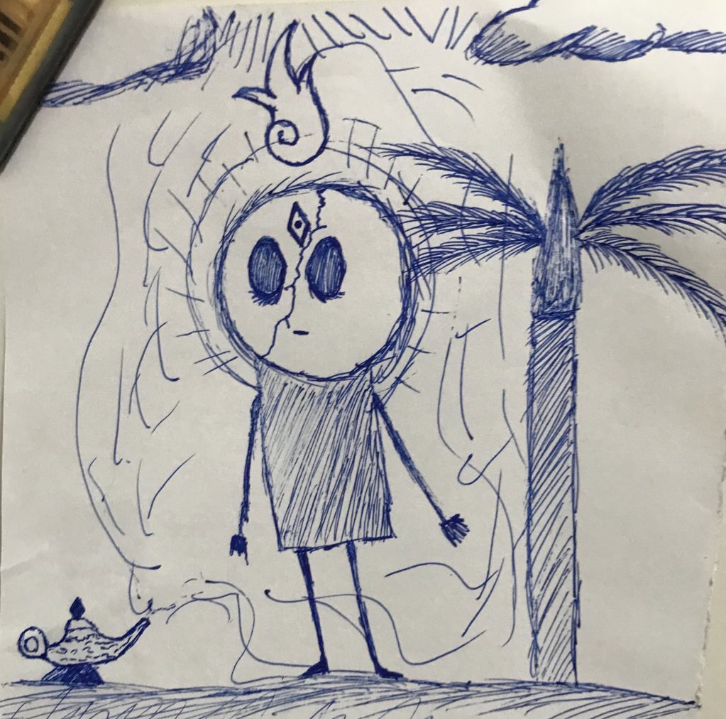 Y pensar que todo esto se resuelve en un segundo con el genio de la lampara