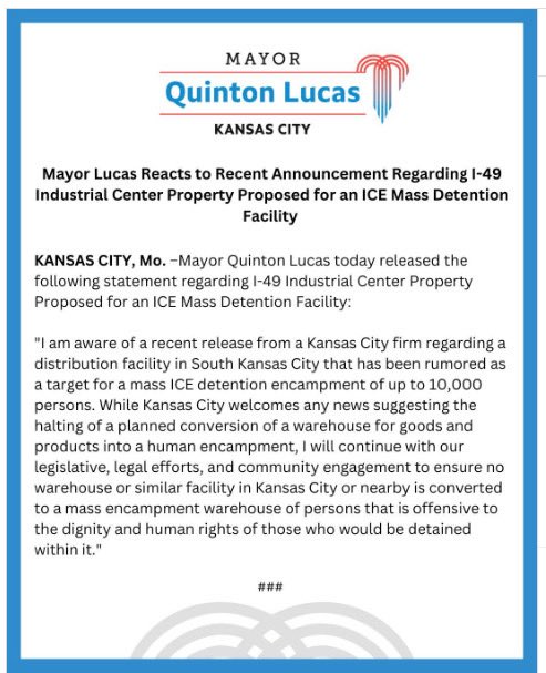 Rachel Maddow has been targeting this facility for two weeks now on Bluesky. So has the Democrat Mayor.