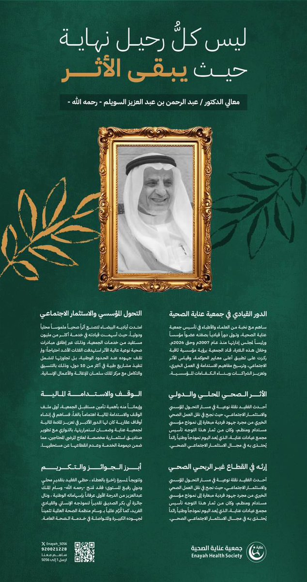 جمعية عناية الصحية tweet media