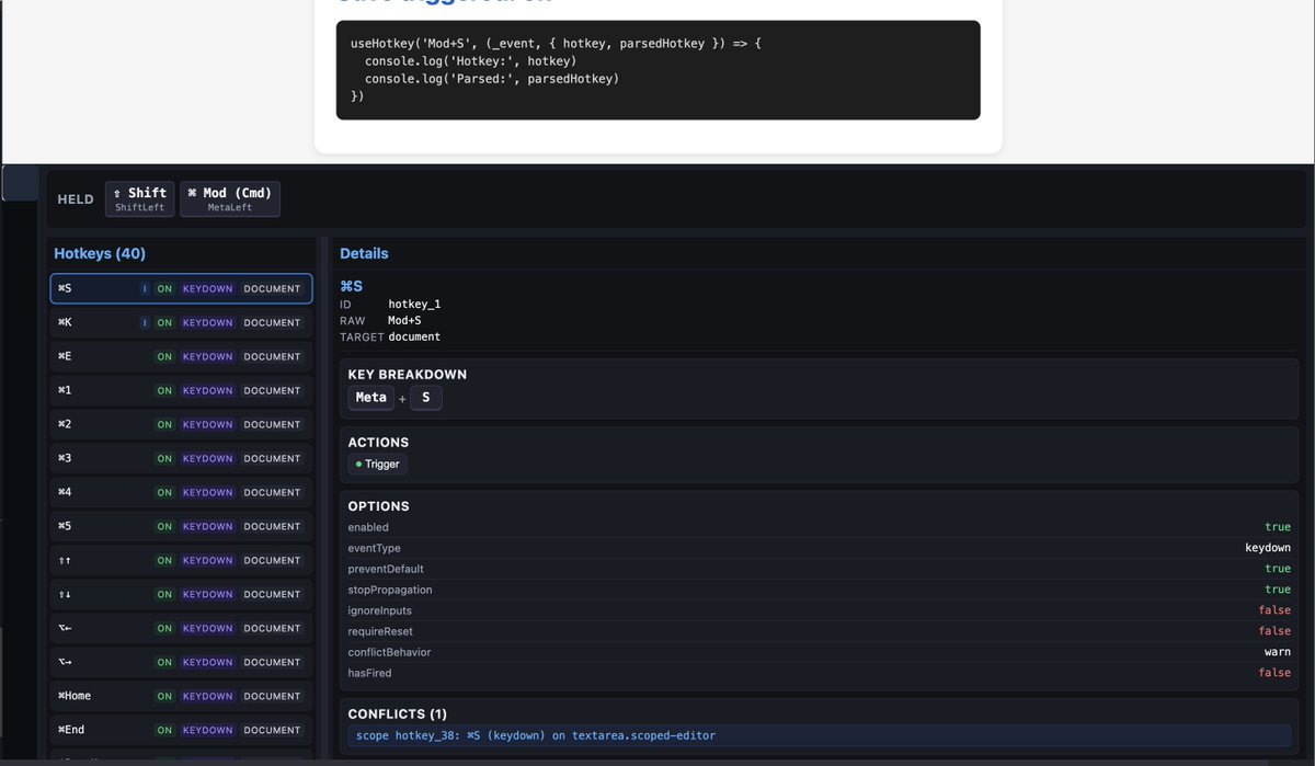 Hotkey Devtools via an official TanStack Devtools plugin will take your ...