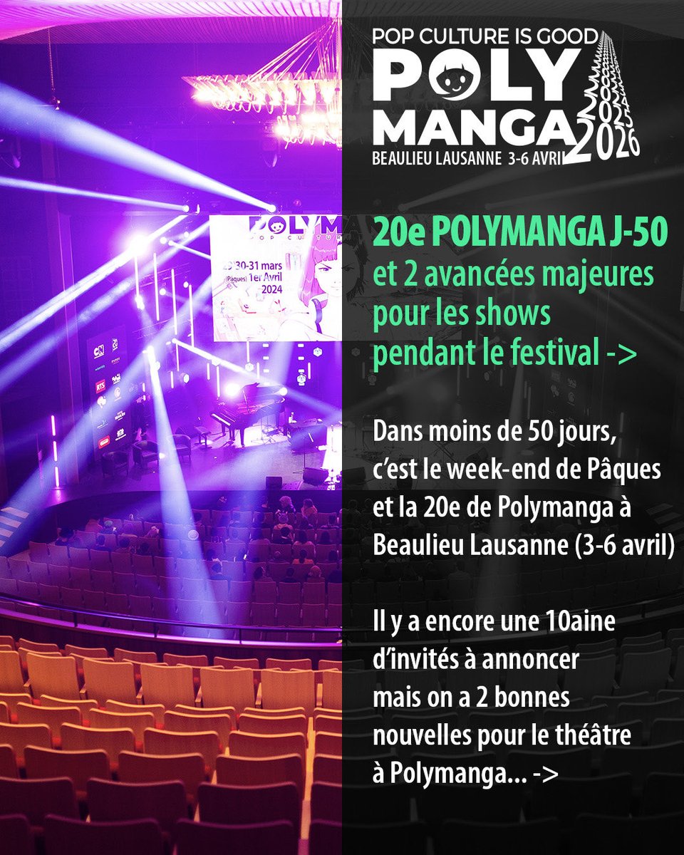 Polymanga 20e 3-6.4.2026 ! tweet media