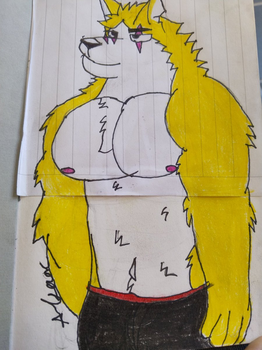 Dibujo terminado de lancé krager 
#Furryiaart
#RtFvn