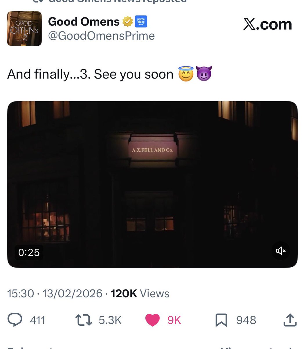 BREAKING Gay people dying all over the world as the vampire Lestat and good omens teasers released within an hour of each other