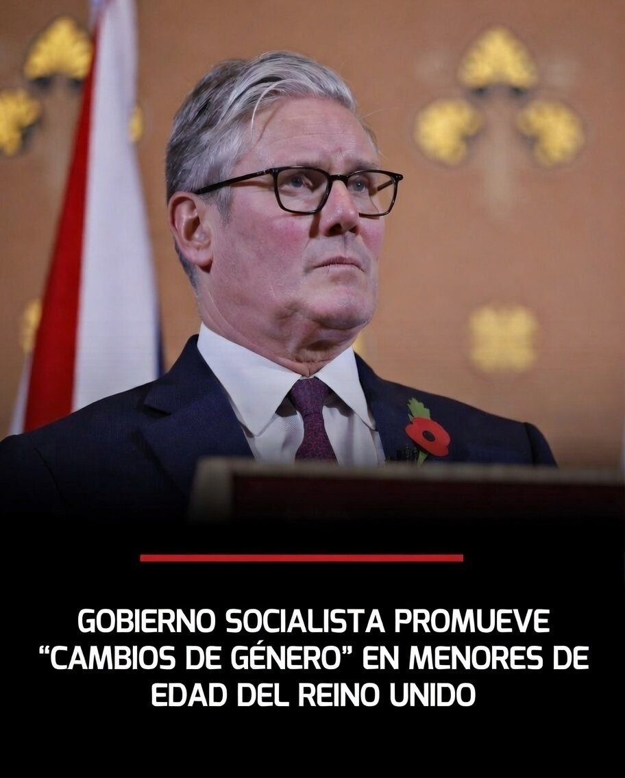🇬🇧‼️ | El Gobierno laborista publicó en su web oficial una guía que permite que menores “cambien de género” en el colegio y obliga a profesores a usar los pronombres que elijan. Según GB News, organizaciones civiles alertan de riesgos para la protección y el bienestar infantil.