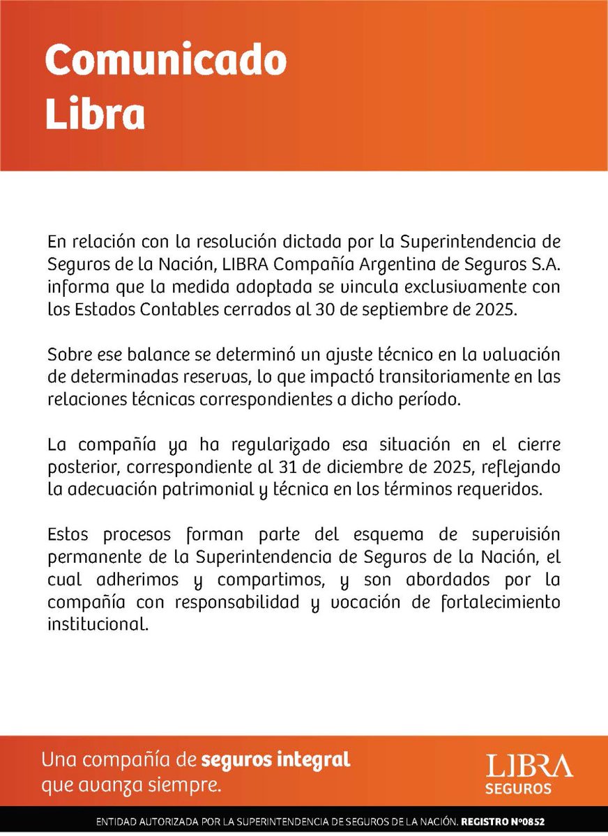 Informe Operadores de Mercado tweet media