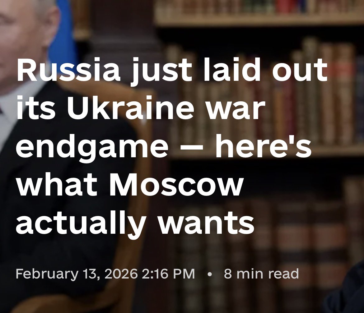 JohannaNyman5's tweet image. The “peace negotiations” are a farce. The U.S. has betrayed Europe and seems not to oppose Russia’s maximalist demands — Ukraine withdrawing from Donetsk, Luhansk, Kherson, Zaporizhzhia, and Crimea recognized as Russian.

Europe must put an end to this madness and give Ukraine…