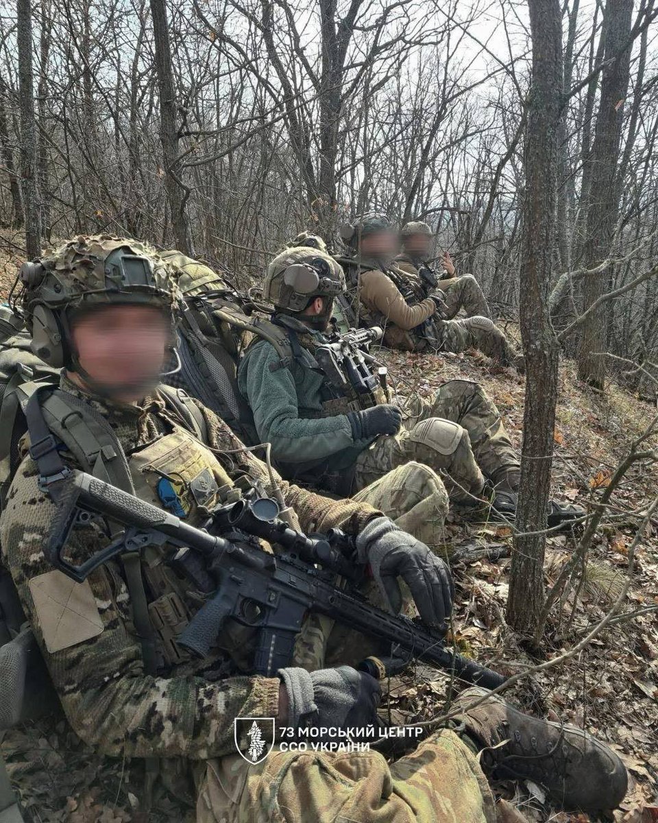SOF_UKR's tweet photo. Ukrainian SOF operators from @73navalsof , Kursk direction, year ago.

📸Archived footage of Ukrainian SOF operator with a call sign “Frenchman” https://t.co/5H2pQodCQI