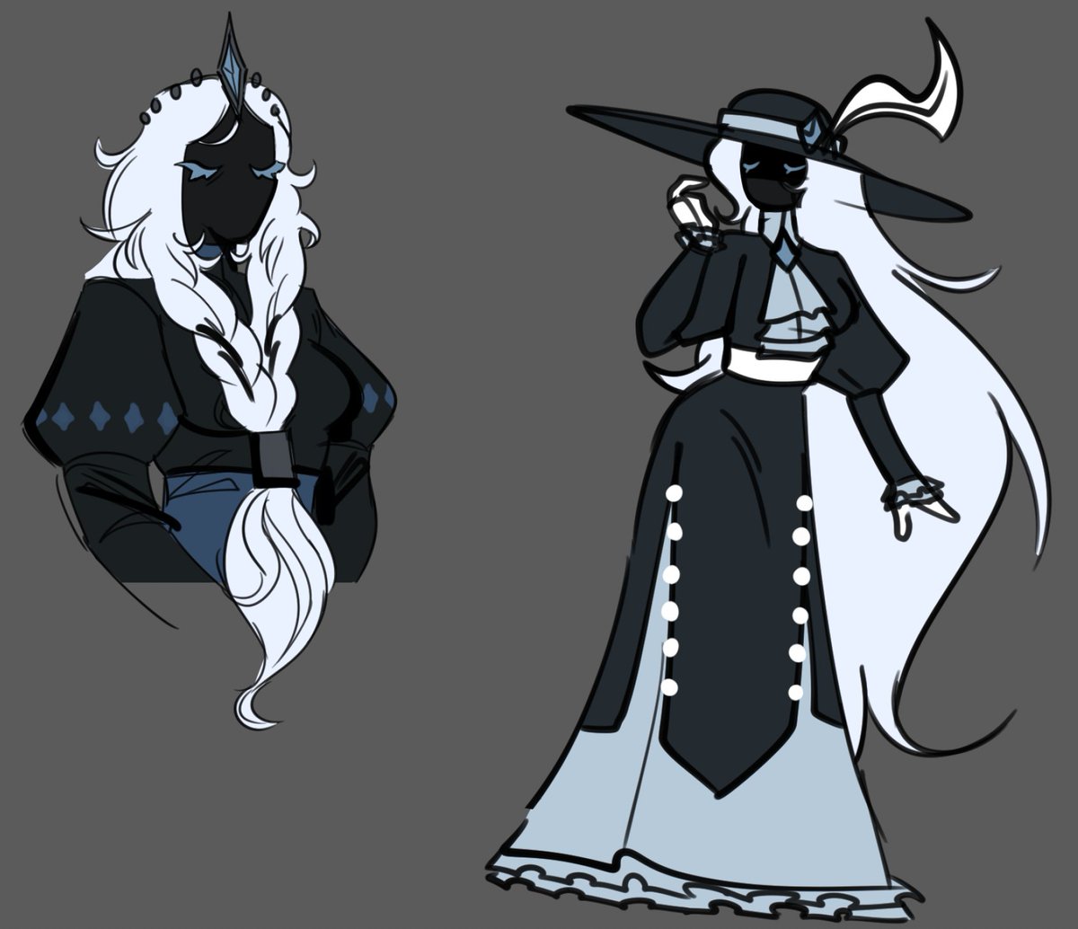 wanted to draw an idea i had for a fallen queen design