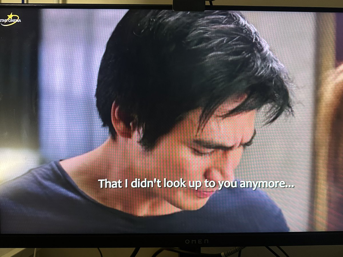 DONAughts's tweet photo. Ginny: I was beginning to see my father in you. Talunan, mababa ang pangarap. Marco, Paano ko sasabihin sayo yun? Na unti unti na nawawala yung paghanga ko sayo, yung respeto ko? 

Marco: Kahit masakit dapat sinabi mo. 

🥹🥹 https://t.co/ZHz3YM28y6