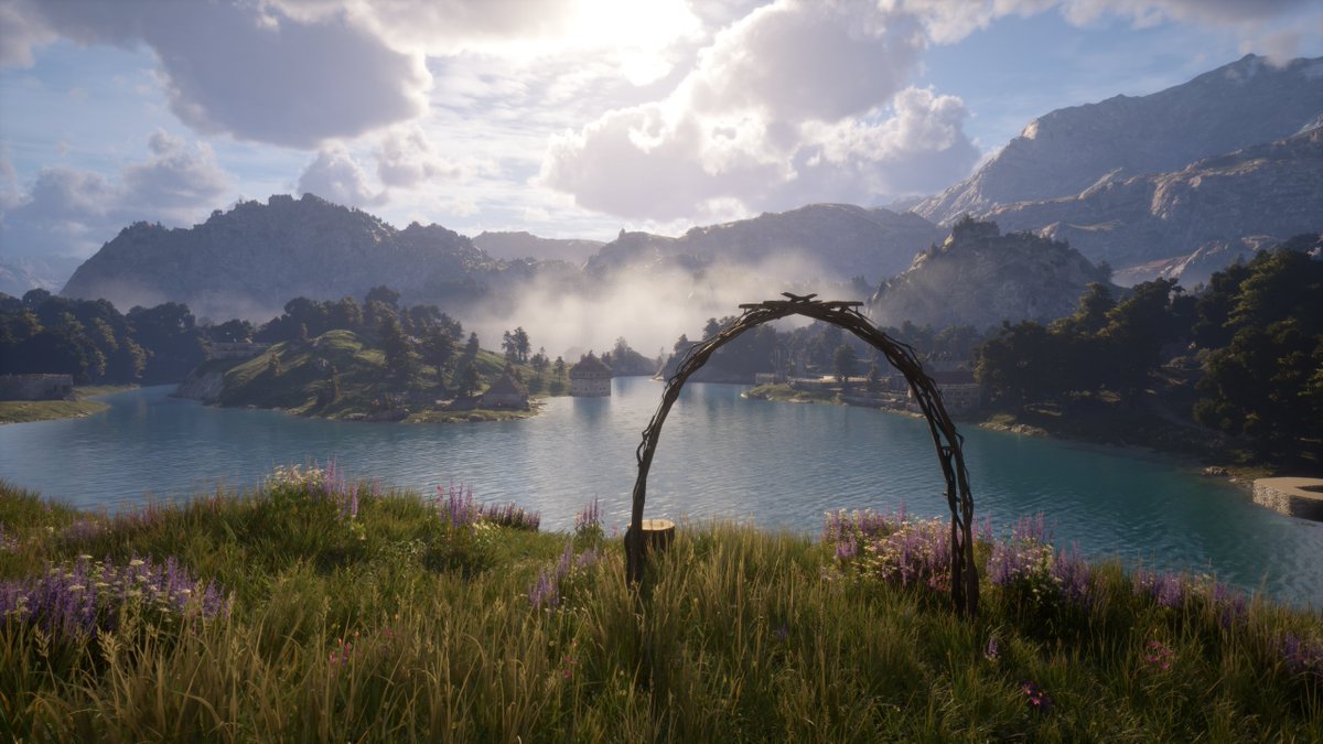 PlayPaxDei's tweet image. Slow down and take in the peaceful landscapes of Pax Dei this chilly Sunday. 🌄
Sometimes the best adventure is simply enjoying the view.
#PaxDei #MMO #GameVibes #VirtualLandscapes #ChillGaming #SundayMood