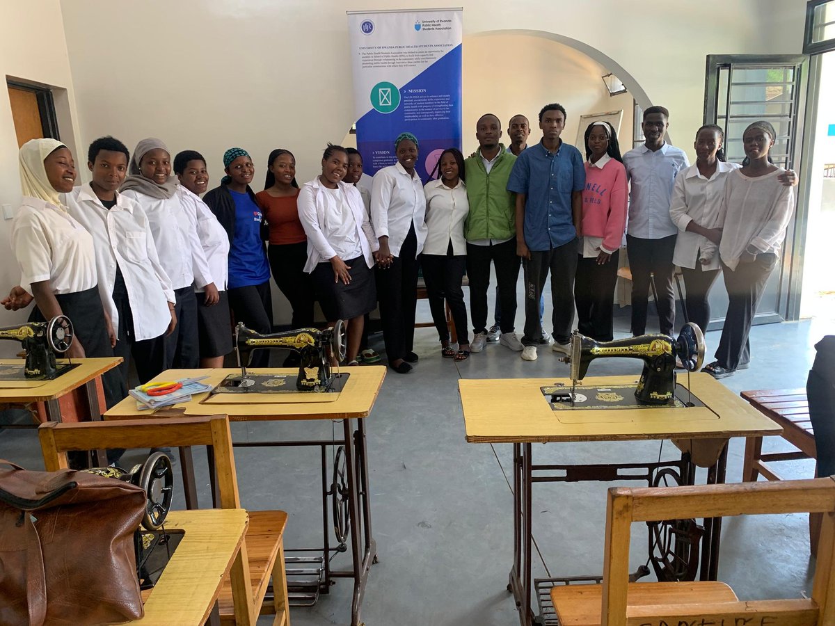 urphsa's tweet photo. Today URPHSA joined tailoring youth students at Kimisagara Youth Center during International Condom Day, providing education on reproductive health, family planning, STI prevention, correct condom use, and distributing condoms to promote informed, healthy decisions.
#StopSIDA https://t.co/Ti5koMWr6i