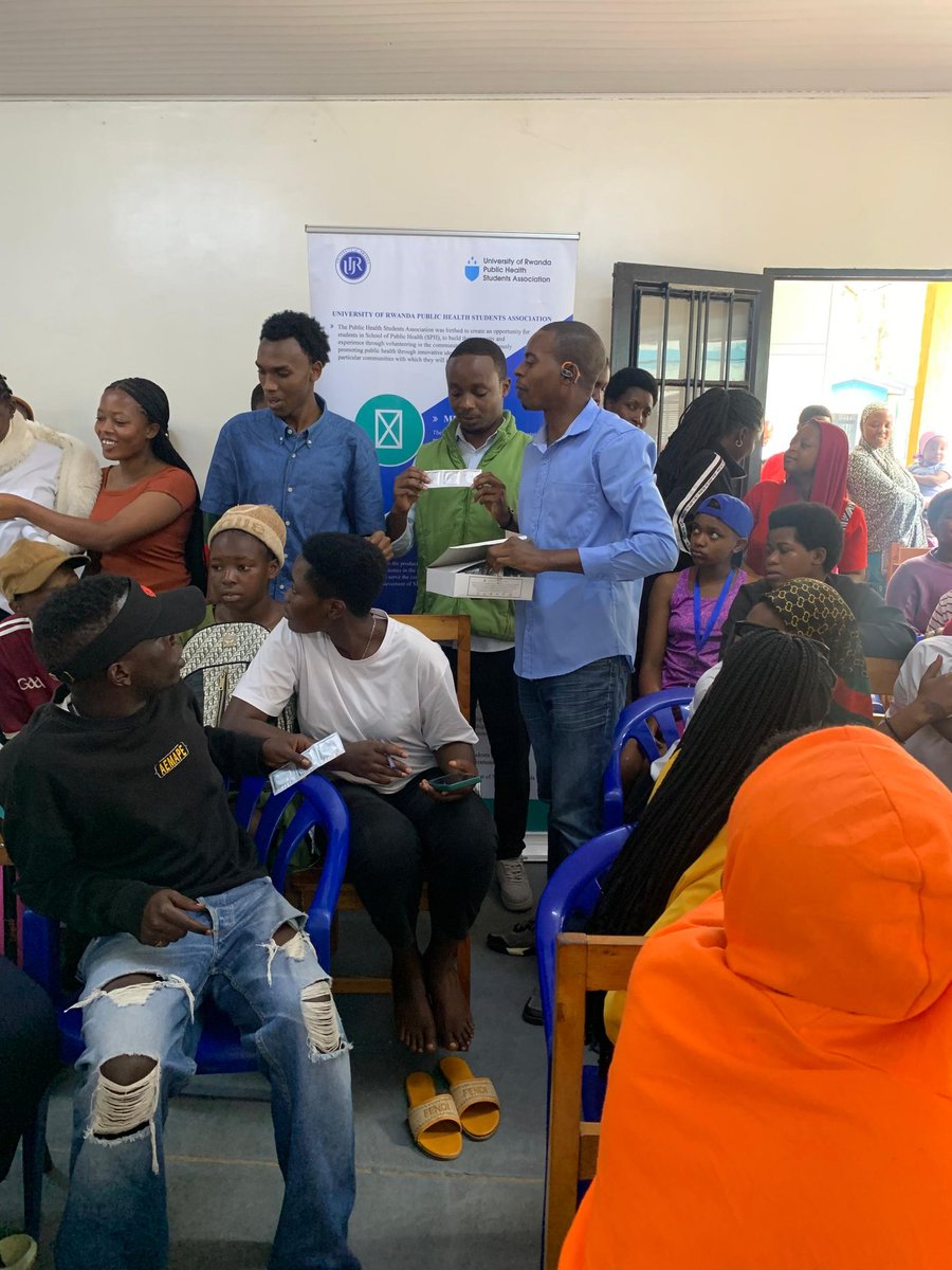 urphsa's tweet photo. Today URPHSA joined tailoring youth students at Kimisagara Youth Center during International Condom Day, providing education on reproductive health, family planning, STI prevention, correct condom use, and distributing condoms to promote informed, healthy decisions.
#StopSIDA https://t.co/Ti5koMWr6i