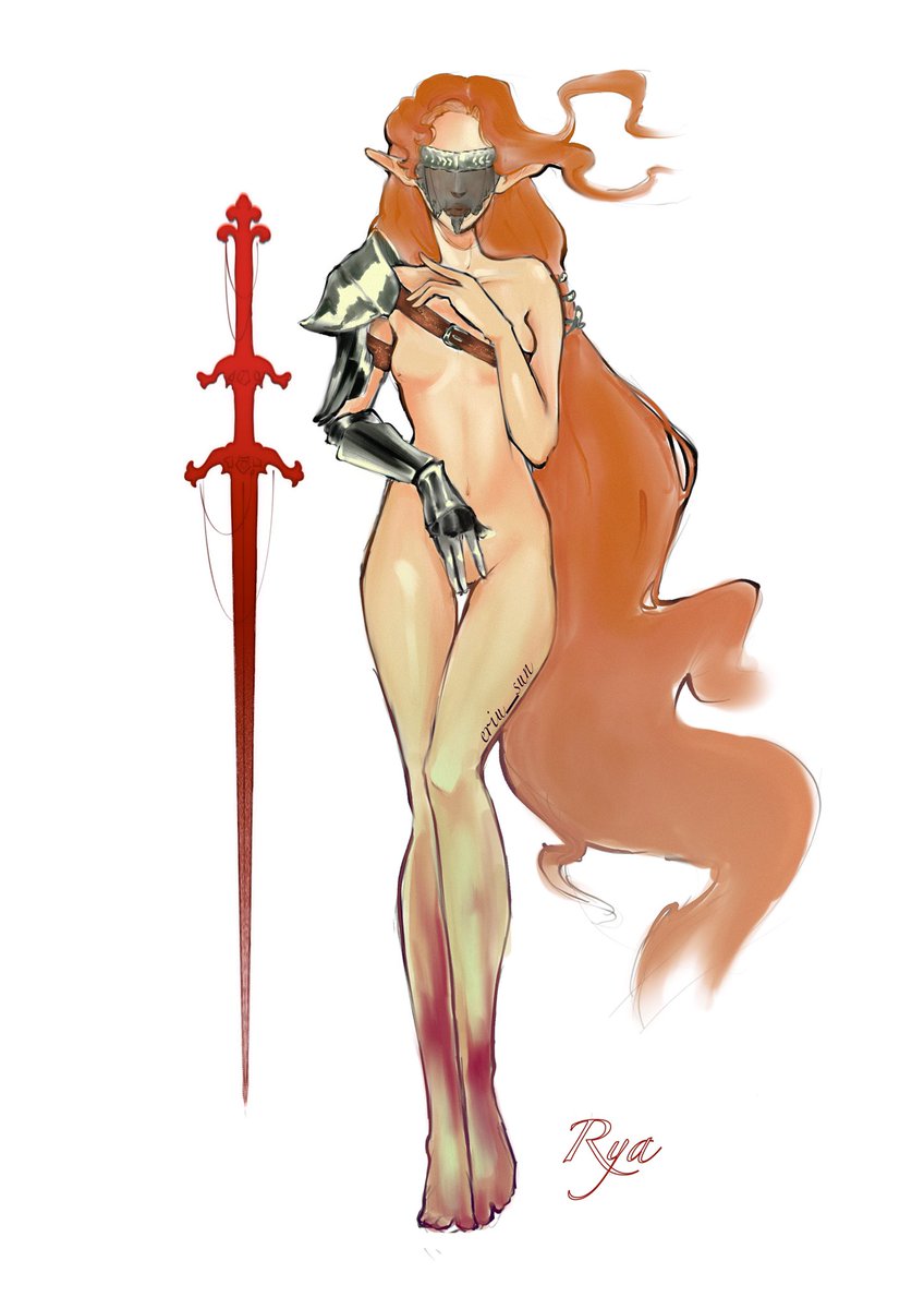eriu_sun's tweet photo. Rya elf #wlw oc 😗her story is in comments https://t.co/avufvYqxHr