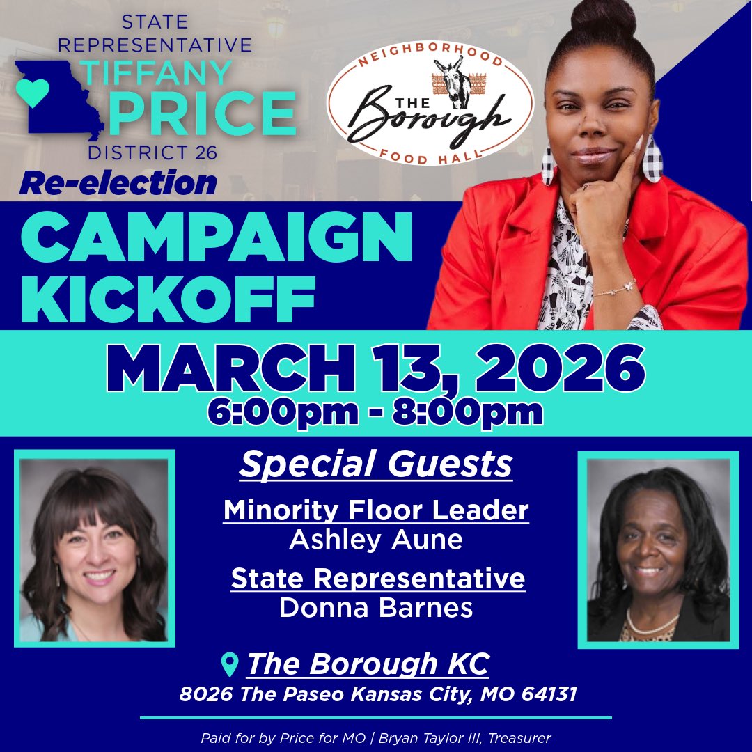 State Representative Tiffany Price tweet media