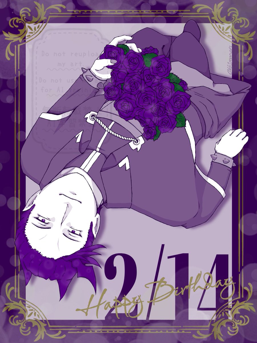 はうぇーやー💜🌹🎉

#ナベリウス・カルエゴ生誕祭2026
#ナベリウス・カルエゴ誕生祭2026