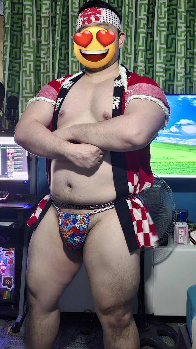 My contribution for Fundoshi day (face censored because reasons)

Might delete at 15 but idk haha

#ふんどしの日