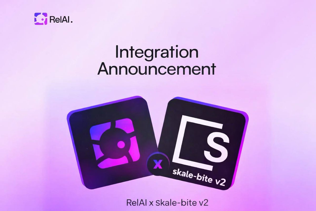 SKALE BITE V2 support is now live on the RelAI Facilitator!

This is the only network where micropayments have zero gas cost and zero MEV risk.

What does BITE stand for?

BITE (Blockchain Integrated Threshold Encryption) is SKALE's protocol for encrypting transactions before