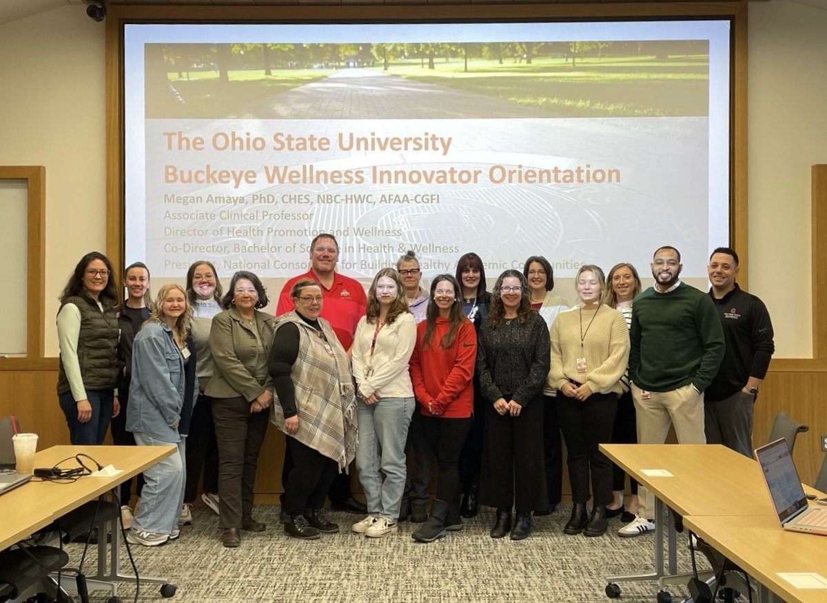 Ohio State Buckeye Wellness tweet media