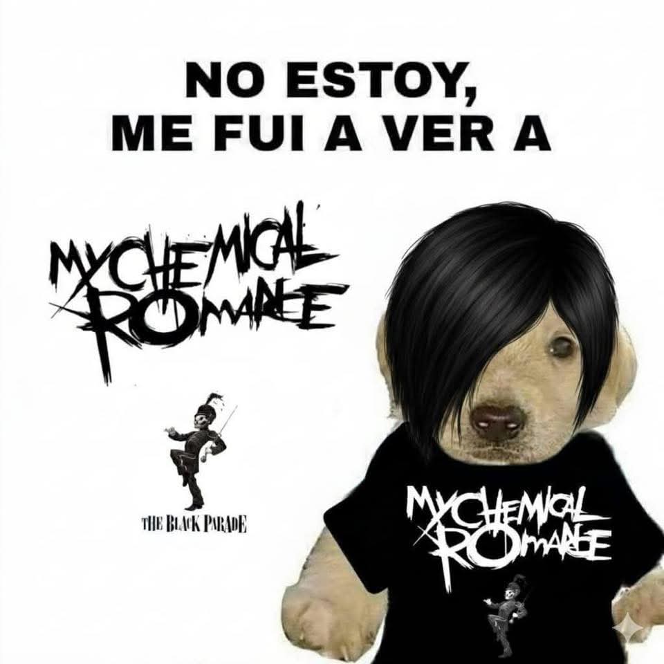 Hoy el mundo puede esperar. My Chemical Romance en el Estadio GNP Seguros 🖤