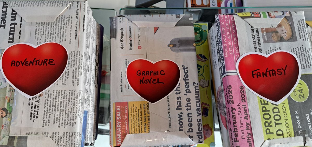 Hardenhuish Library tweet media