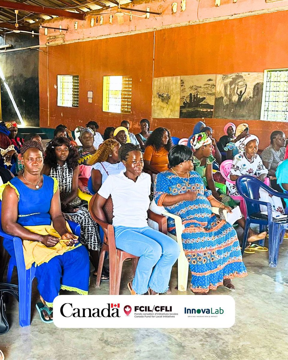 LabInnova's tweet photo. Investir em 150 mulheres no comércio transfronteiriço é acelerar a economia da Guiné-Bissau! 🇬🇼 Começou em São Domingos a formação de 9 semanas em literacia digital e gestão financeira. Próximos passos: impacto real e sustentável em 3 regiões. 🚀 @AmbCanSenegal
#EmpoderamentoFem https://t.co/v16SsCtYOX