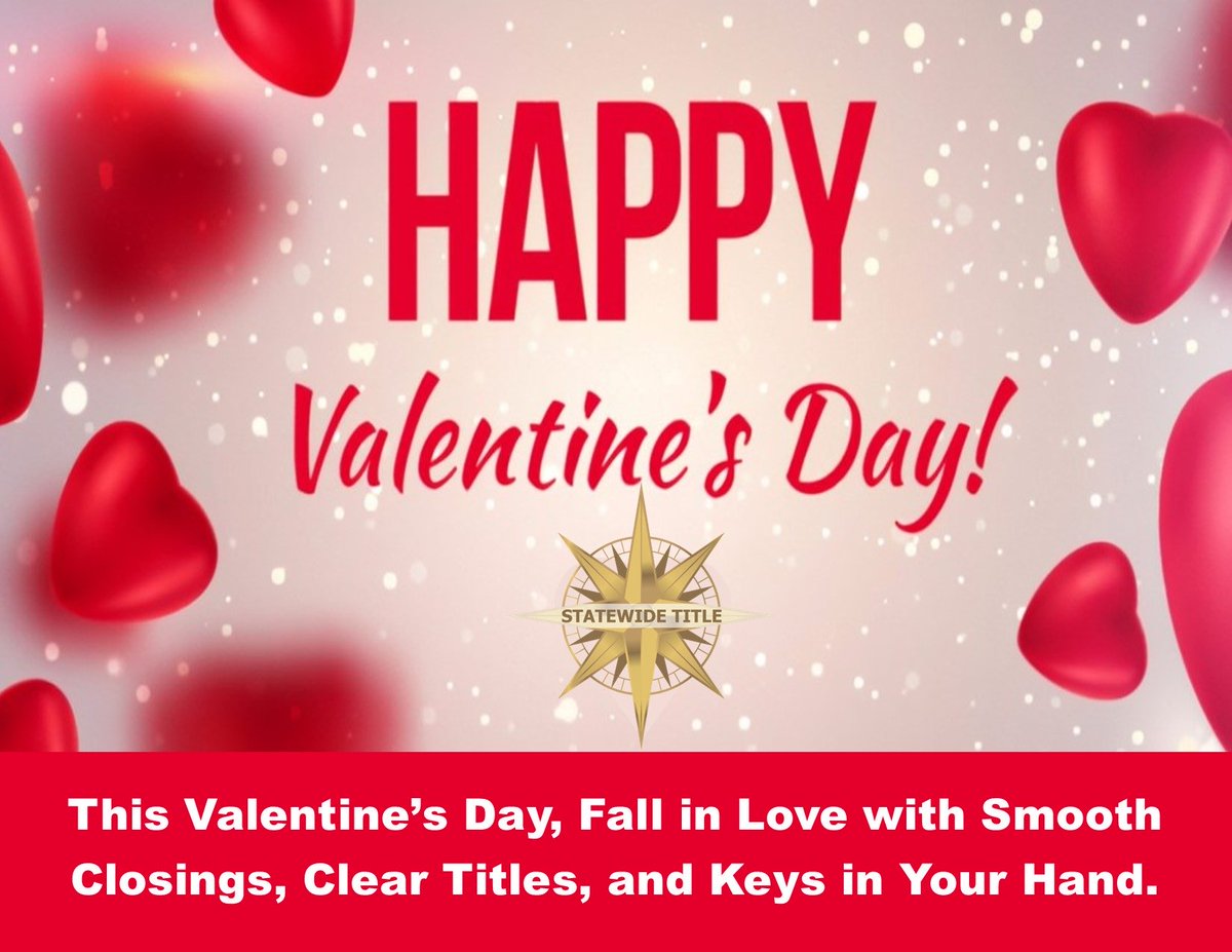 StatewideTitle's tweet photo. Whether you’re buying, selling, or refinancing, Statewide Title is your perfect match- reliable, responsive, and ready to seal the deal anywhere in the State!🔑❤️#LoveYourClosing #StatewideTitle #HomeSweetHome https://t.co/Vm7H8AN7TZ