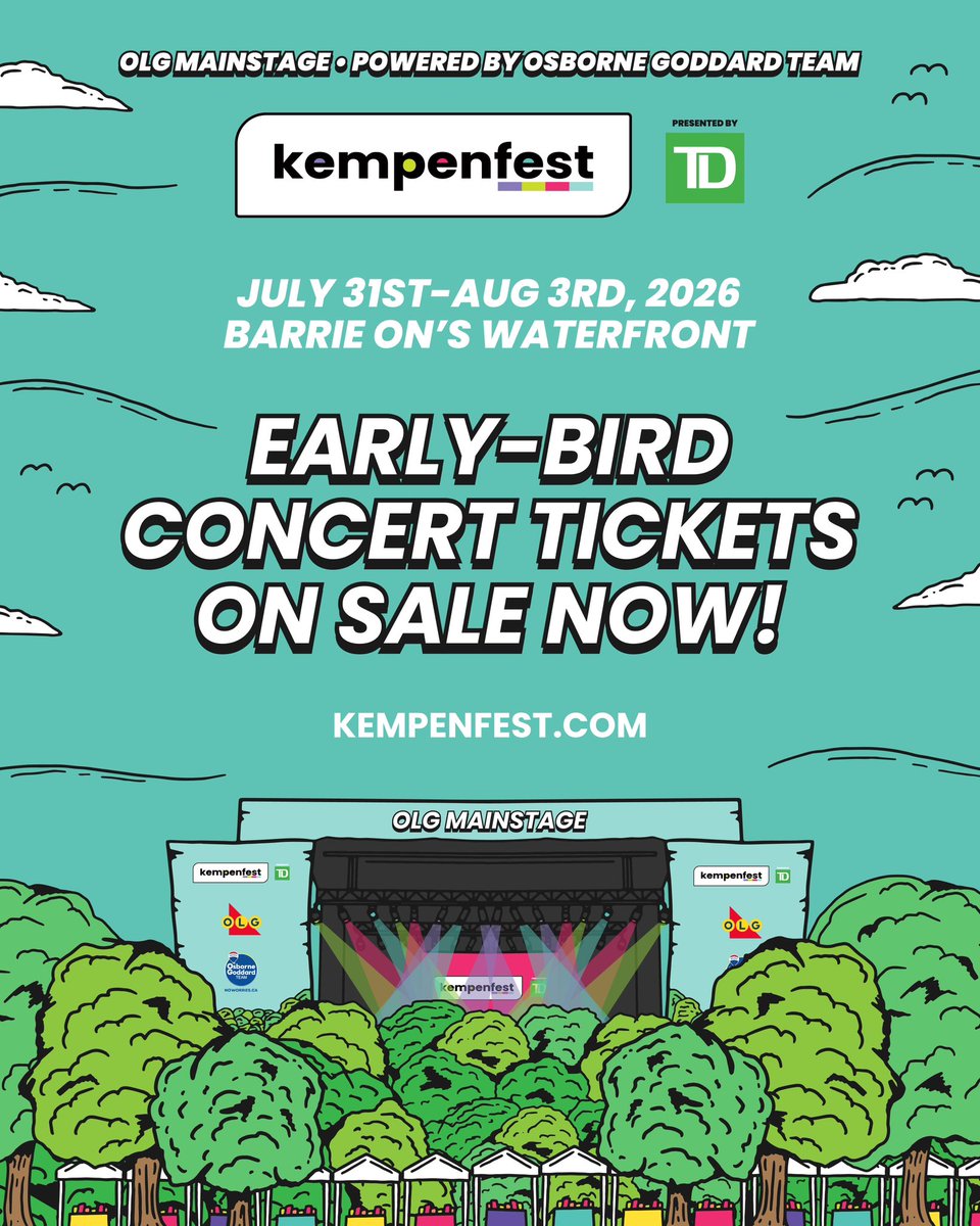 Kempenfest Barrie tweet media