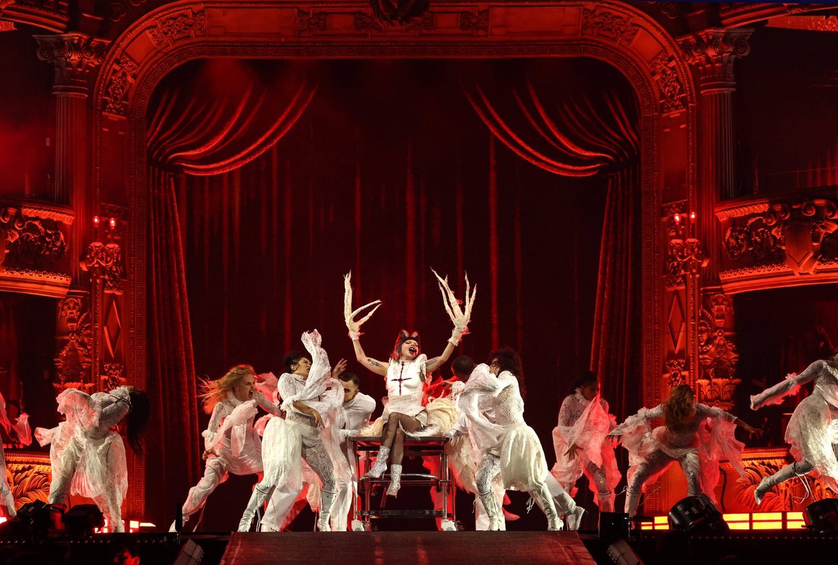 The MAYHEM Ball Tour, the tour has now grossed up to $331,366,286 with 68 of 93 shows completed.