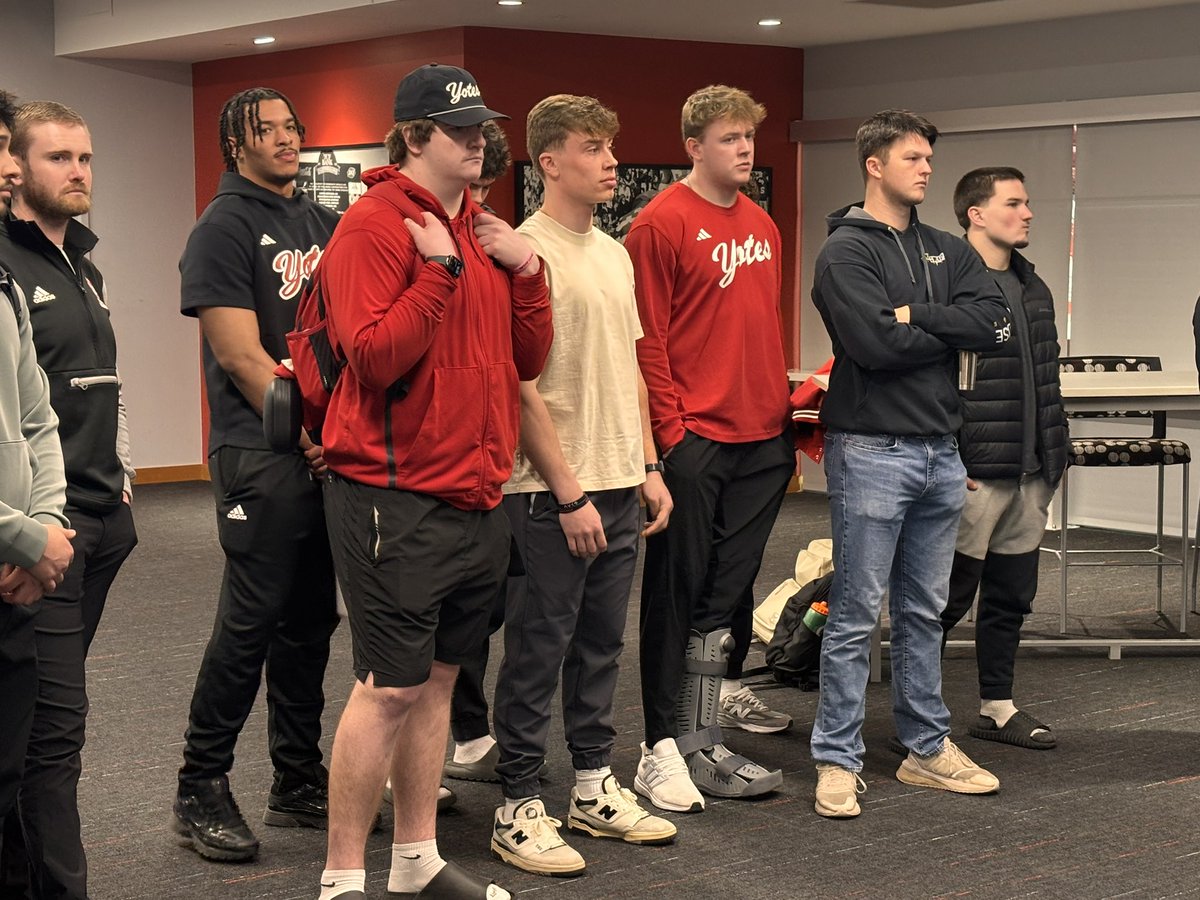 Several players are in attendance.