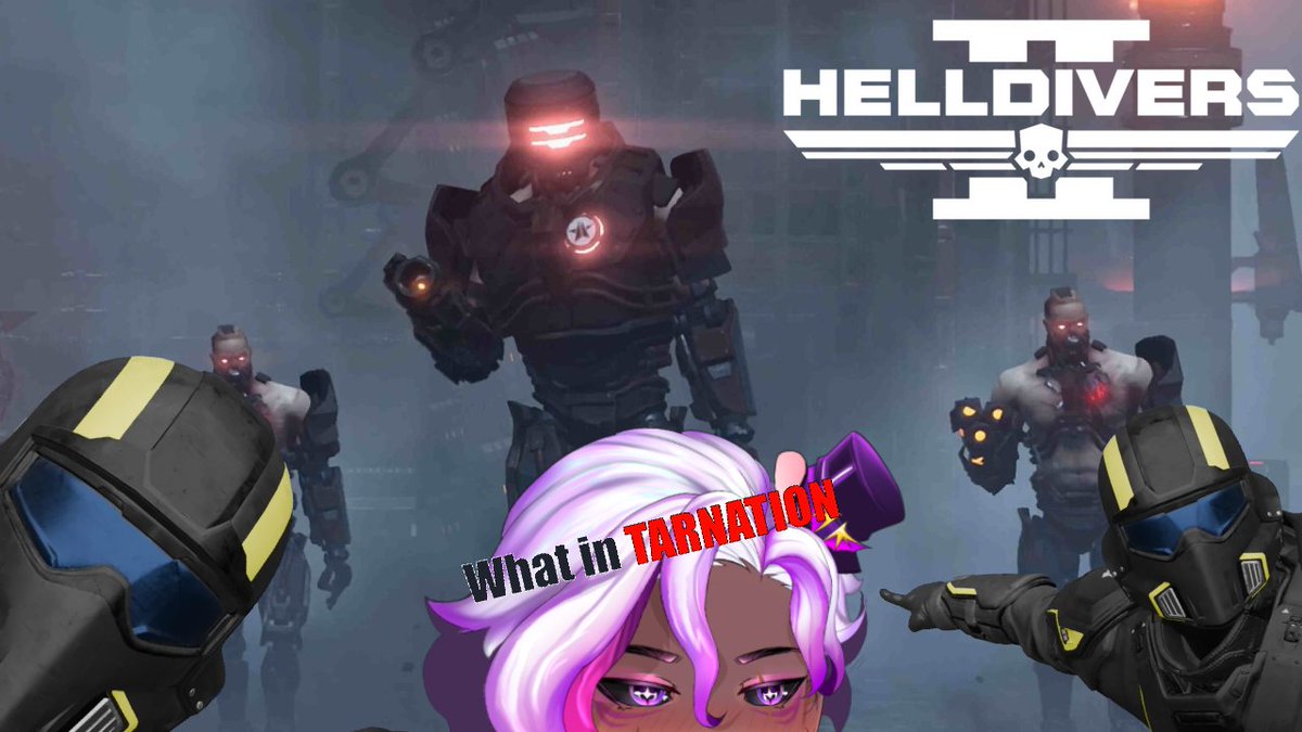 InVtuber's tweet photo. Time to step in,Brothers!!
#HELLDIVERS2 
The Factories MUST STOP!!!☣️ https://t.co/x8biPi8EXu via @YouTube https://t.co/gYSGhJarvs