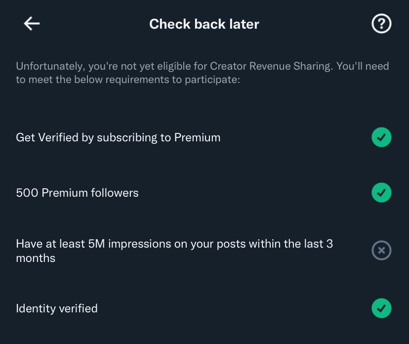 Working towards 5M impressions 😔😞

I’m following back and let’s engage each other 😎