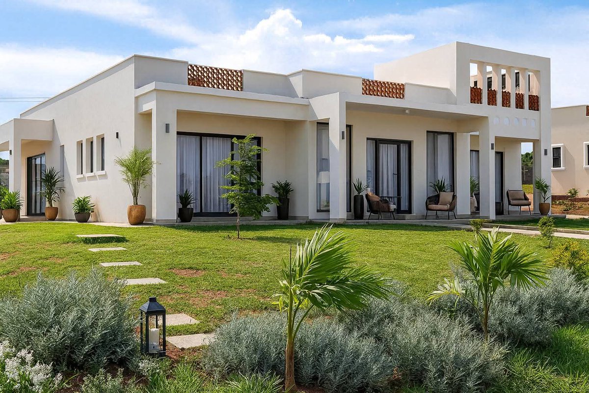 Not bad for a Middle class especially upcountry. 

Please note not my project.