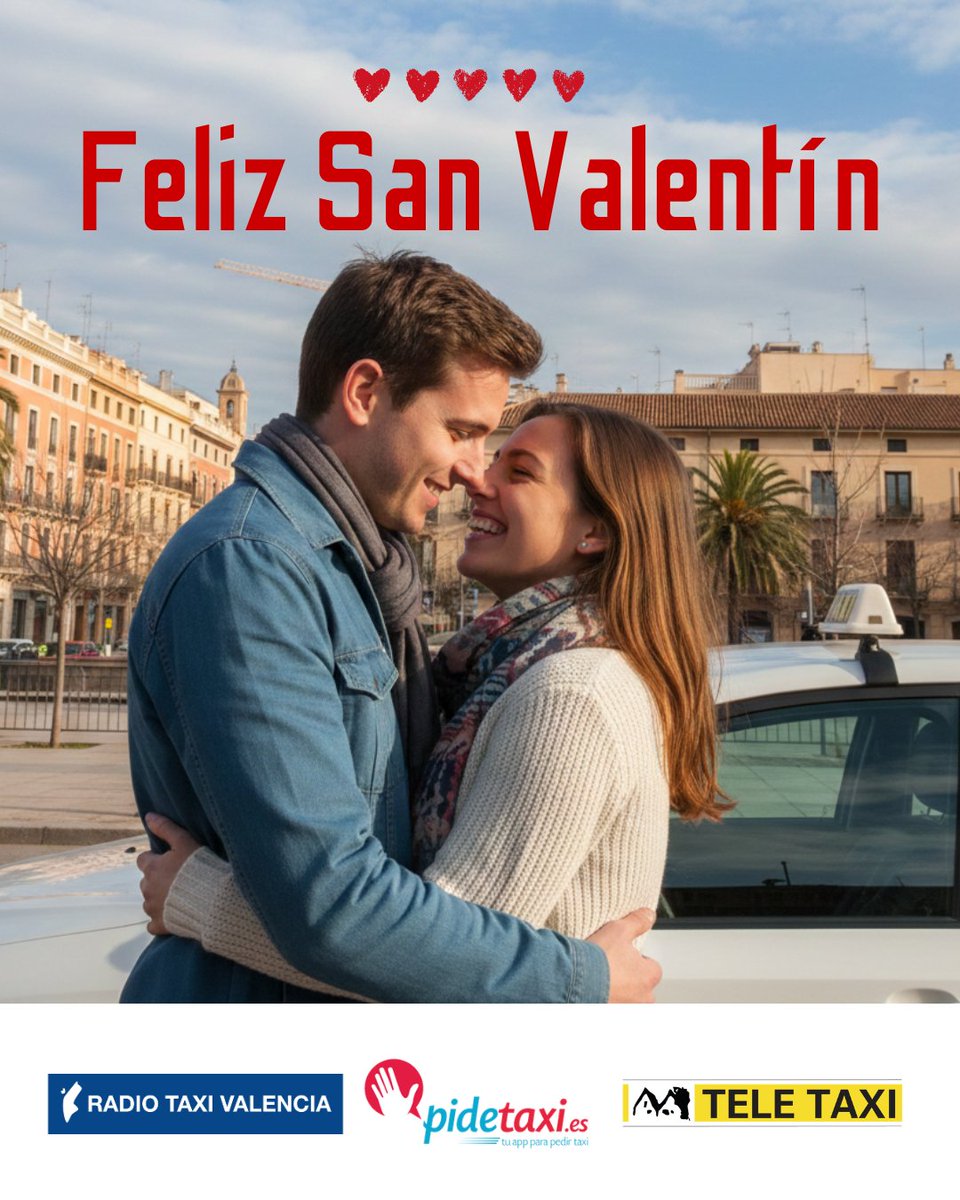 El #amor es ese #viaje que siempre merece la pena. 💕✨

El que empieza con una sonrisa, continúa compartiendo momentos y siempre encuentra el mejor destino. 🚖💛

#FelizSanValentín. 💘

#SanValentín #14DeFebrero #AmorEnRuta #ComparteElViaje #ValenciaCity #MomentosEspeciales