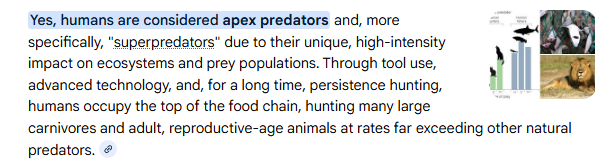 SHIT STARTED CALLING SLEEPING AS MENACE??

Predators everywhere?? Humans, the Apex Predators, calling dogs predators like it’s an insult🤦‍♀️

And 100+ dumb 🤡s reshared this post!🤣🤣

Ssly, why education is so expensive for dog haters??
#SaveIndianDogs <a href="/Dr_Vee_20/">Vee</a> <a href="/SusruthiVempati/">Susruthi Vempati</a>