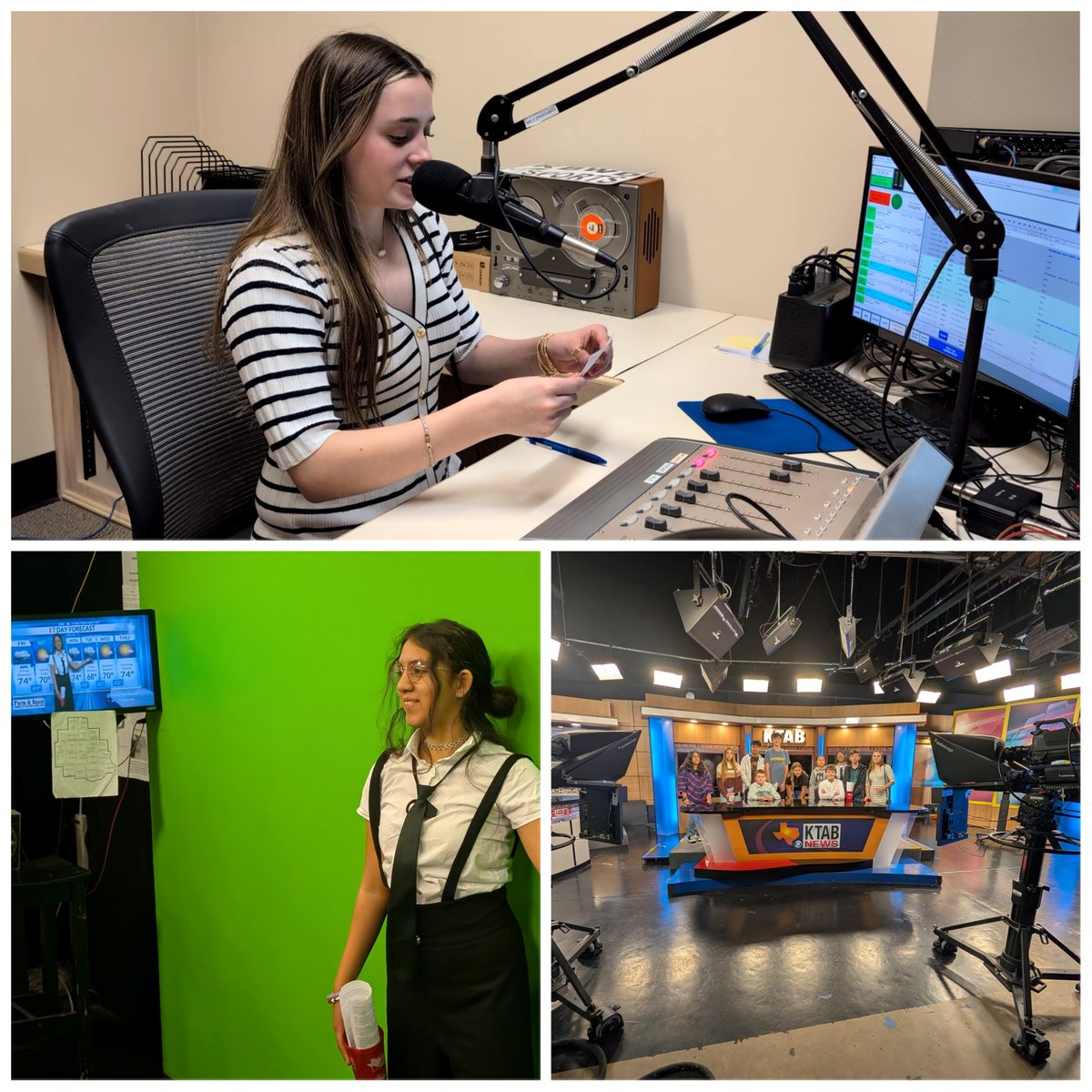 Our BMS Advanced AV class took an exciting step into the world of media production during their annual field trip on Thursday, February 12! The group visited both KOXE/KBWD and KTAB/KRBC! Read more: bwdisd.org/bmsav26 📷📷