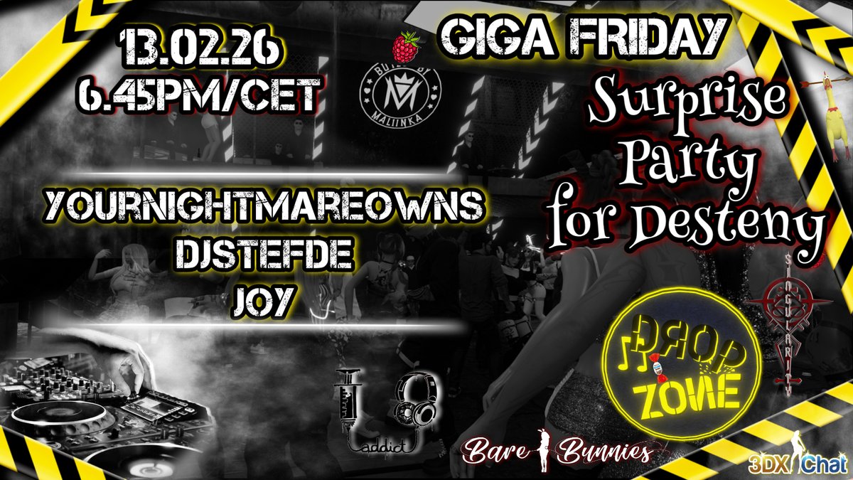 here we go again!!!

we do the tunes, you shake your bum´s!!

#birthday #mixing #live #djs #3DXChatGame