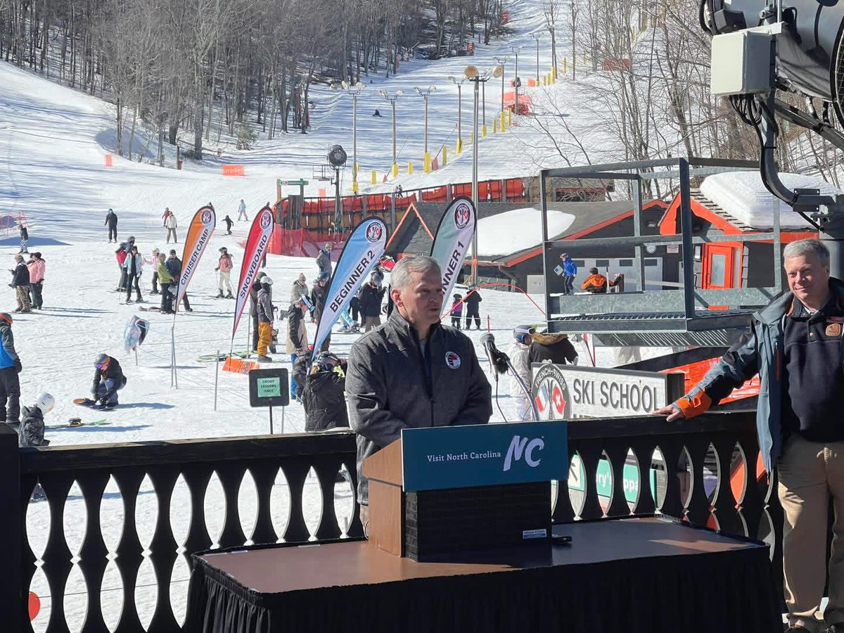 Our worthless democrat governor playing in the snow while we have people here locally with no homes yet