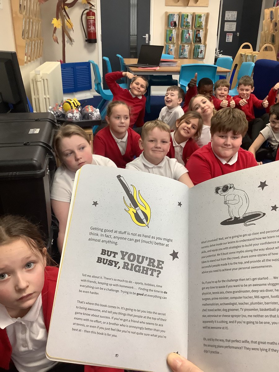 Children’s Mental Health Week 🧠💕
This week we read an amazing book about being awesome in the library ⭐️