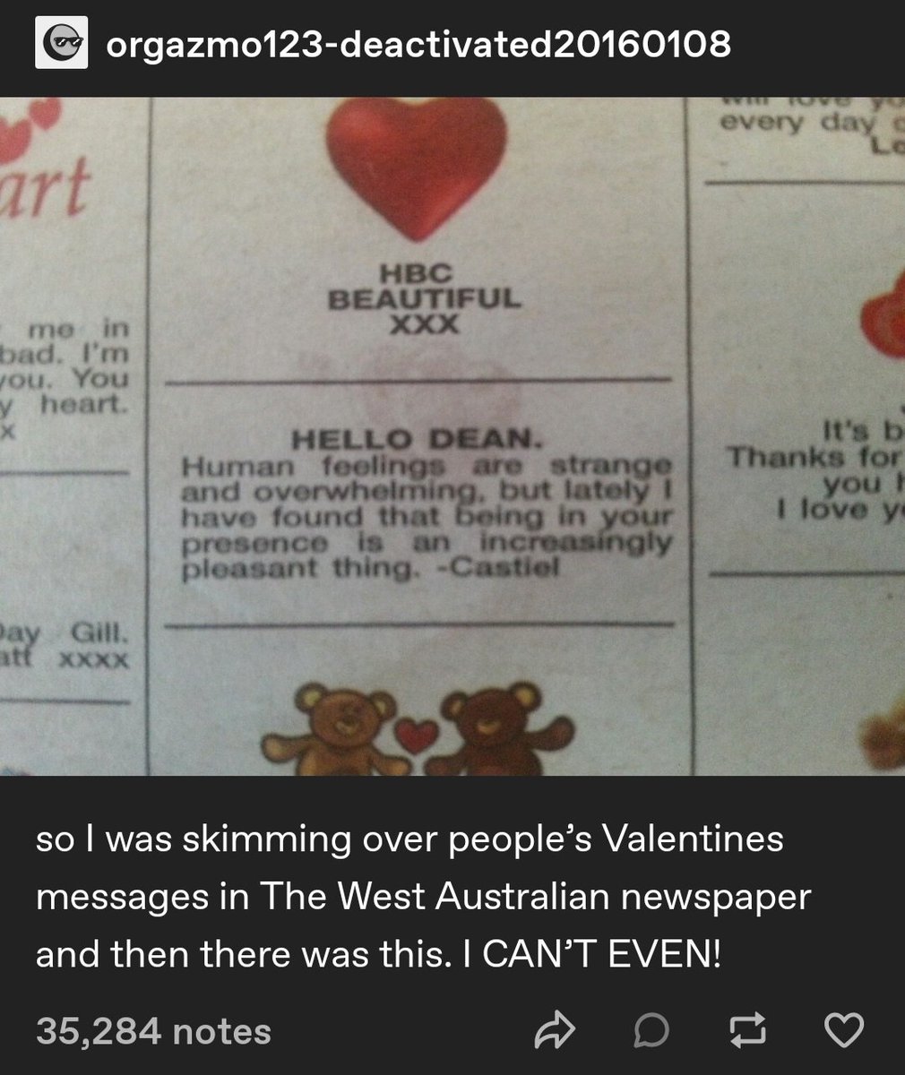 thinking about this again on valentine's day