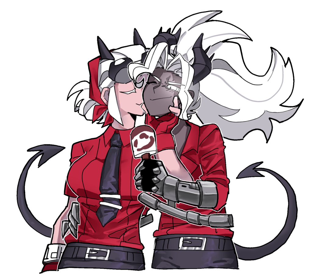 Valentine's Day😙💞💞#helltaker