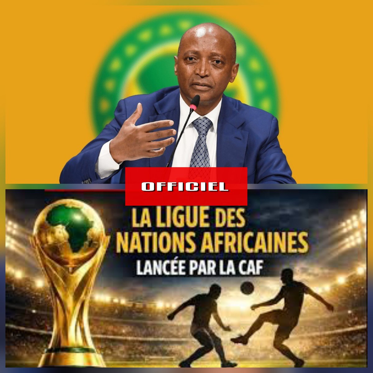 100lionsdelatla's tweet photo. 🟥✅️ #OFFICIEL : 𝐋𝐀 𝐂𝐀𝐅 𝐋𝐀𝐍𝐂𝐄 𝐋𝐀 𝐋𝐈𝐆𝐔𝐄 𝐃𝐄𝐒 𝐍𝐀𝐓𝐈𝐎𝐍𝐒 𝐓𝐎𝐔𝐒 𝐋𝐄𝐒 𝟐 𝐀𝐍𝐒 !
𝐀𝐕𝐄𝐂 𝐔𝐍 𝐅𝐎𝐑𝐌𝐀𝐓 𝐏𝐀𝐑 𝐙𝐎𝐍𝐄 ✅️💥💥
Donc on aura Maroc 🇲🇦 🇩🇿 🇪🇬 🇹🇳 🇱🇾
Que des #DERBYS #EXPLOSIFS 💥💥💥😍
#Maroc #Lions #MOUNTAKHAB #CAF #ligueDesNations https://t.co/5gMT24sWBp