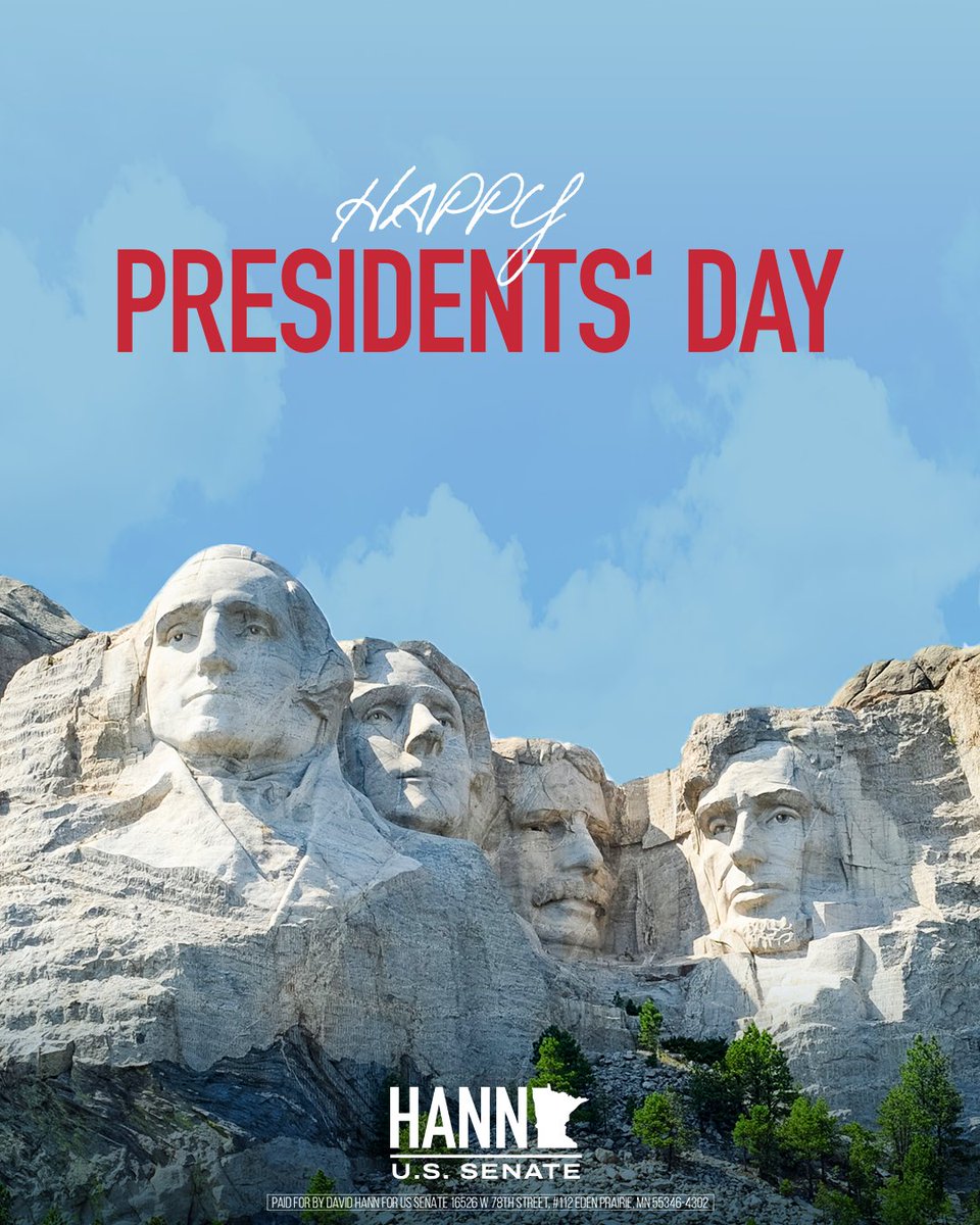 Presidents’ Day is a reminder that America works best when leaders respect the Constitution, enforce the law, and serve the people FIRST!