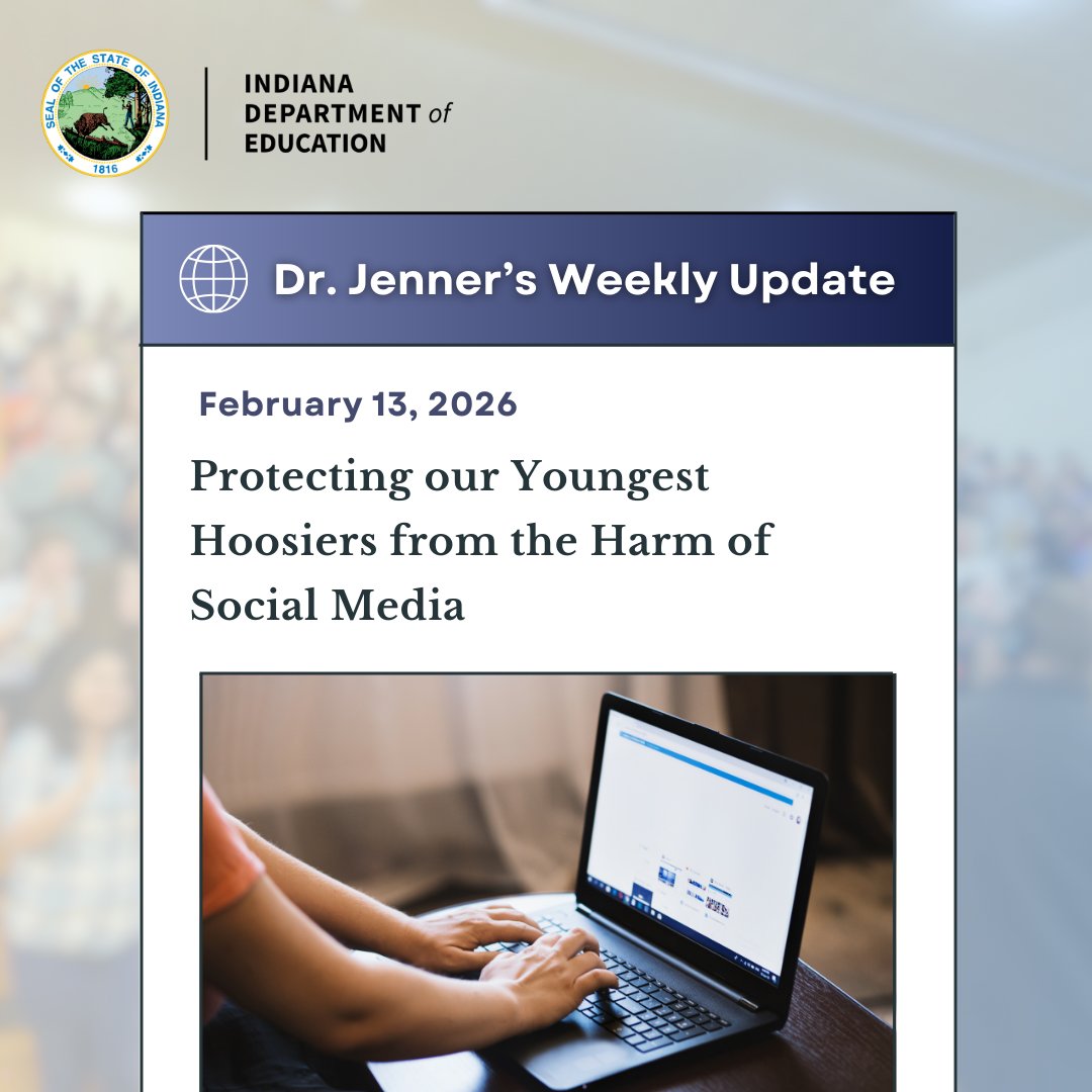 Indiana Department of Education (IDOE) tweet media