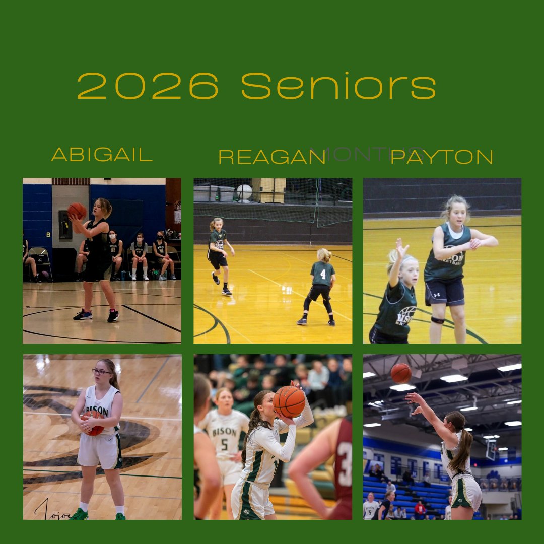 Tonight is Senior Night in the DOME! Thank you to these three seniors for their years of dedication to the Bison Basketball program. Join us at 6:00 pm tonight as we take on the Fullerton Warriors.